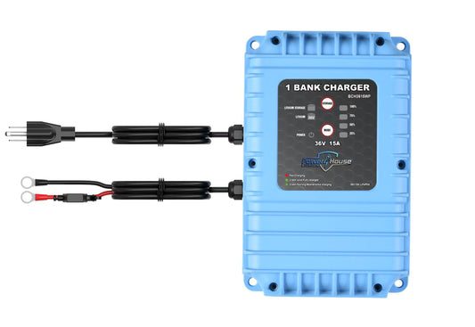 PowerHouse 36V 15A AC Waterproof Onboard Charger