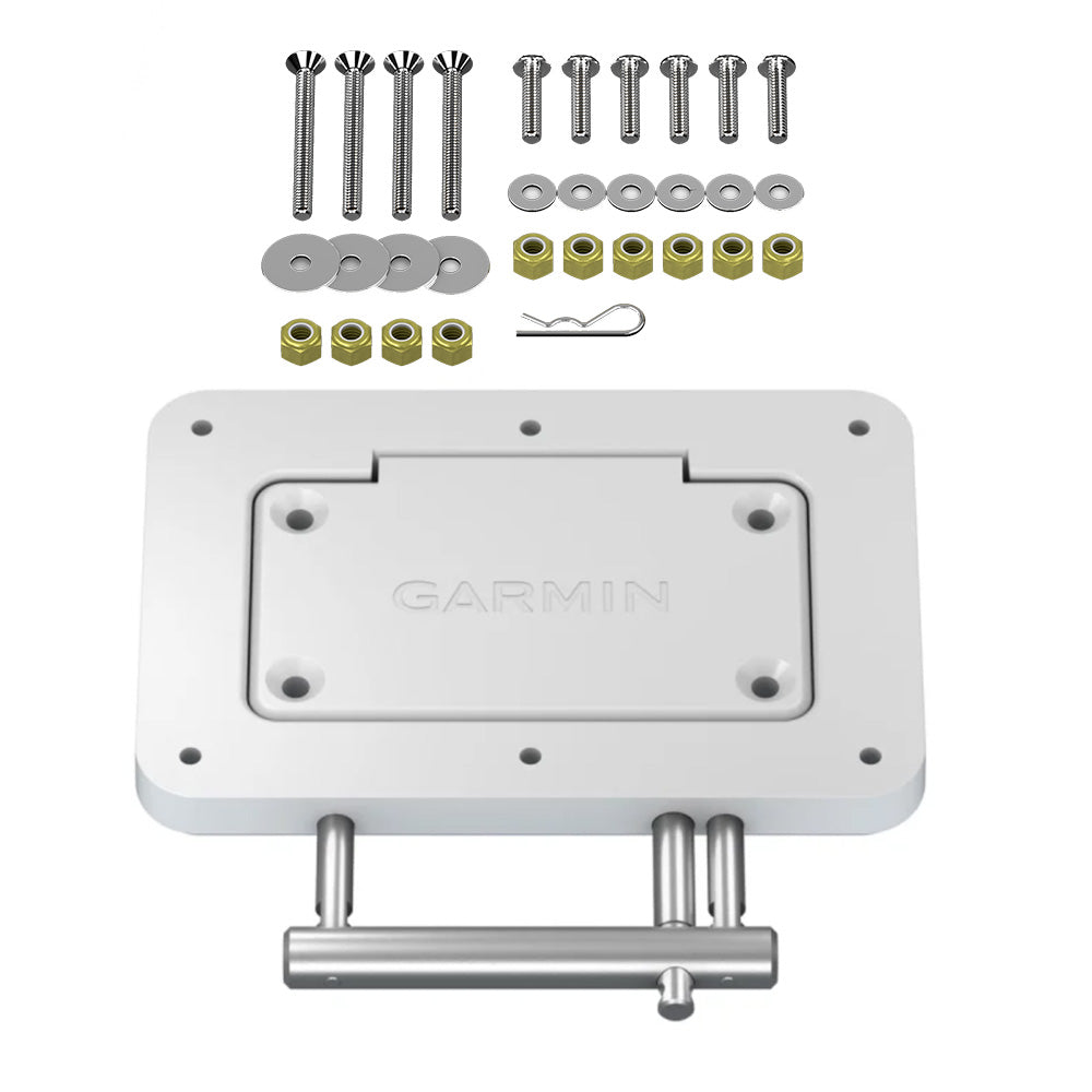 Garmin Quick Release Plate System - White [010-12832-61] - POSEIDON ELECTRONICS
