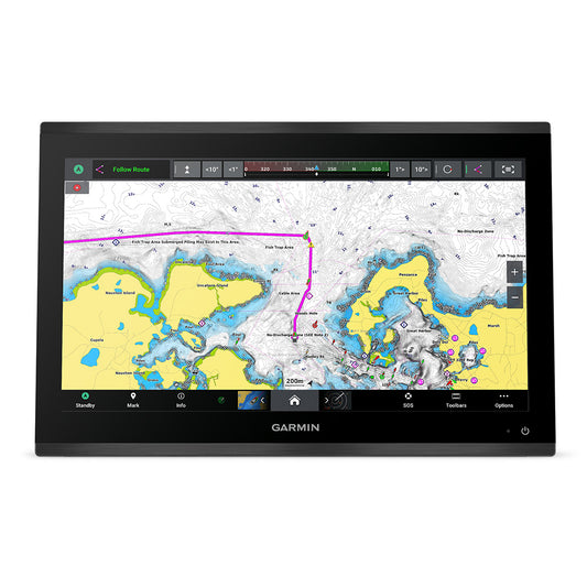Garmin GPSMAP 9019 19" Premium Chartplotter w/Worldwide Basemap [010-02673-00] - POSEIDON ELECTRONICS