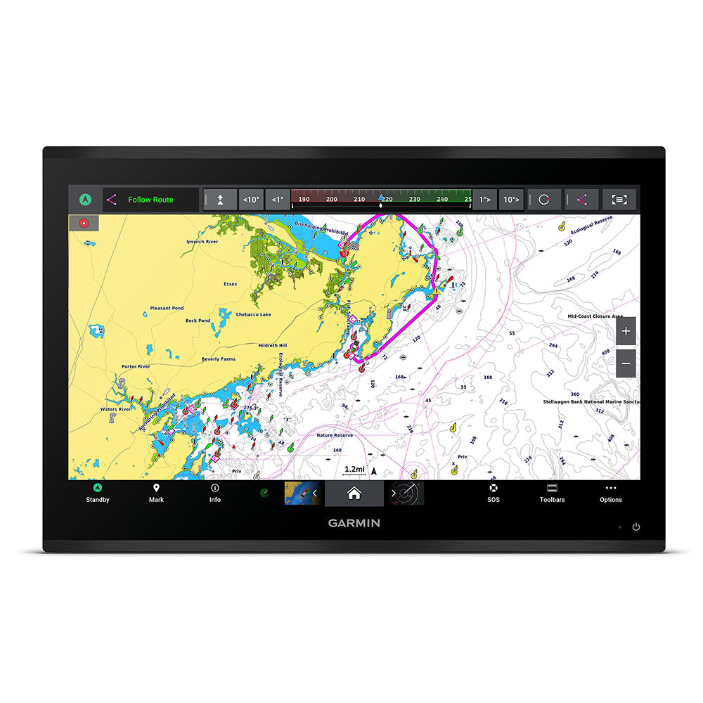 Garmin GPSMAP 9224 24" Premium Chartplotter w/Garmin Navionics+ [010-02675-01] - POSEIDON ELECTRONICS