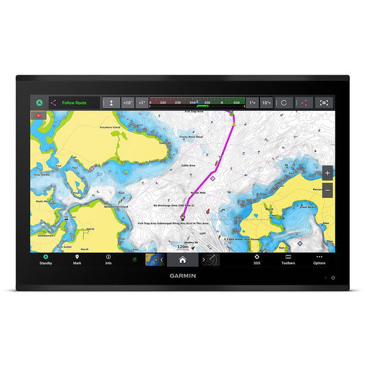 Garmin GPSMAP 9027 27" Premium Chartplotter w/Worldwide Basemap [010-02676-00] - POSEIDON ELECTRONICS