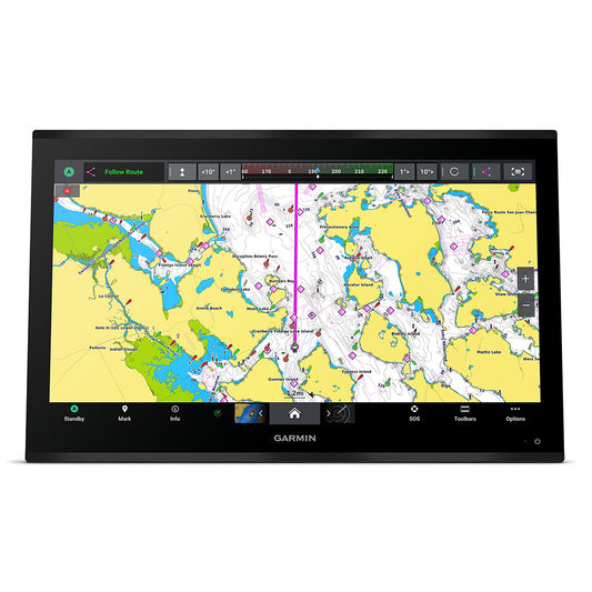 Garmin GPSMAP 9227 27" Premium Chartplotter w/Garmin Navionics+ [010-02676-01] - POSEIDON ELECTRONICS
