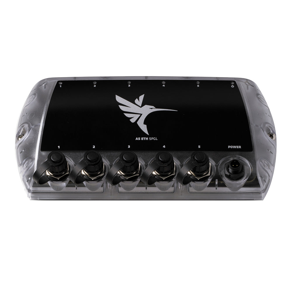 Humminbird AS-ETH-5PGL 5 Port Ethernet Switch [411850-1] - POSEIDON ELECTRONICS