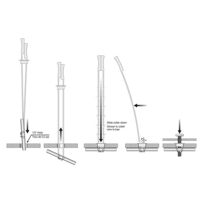T-H Marine Toggle Anchor Kit [BE-HA-54380-DP] - POSEIDON ELECTRONICS