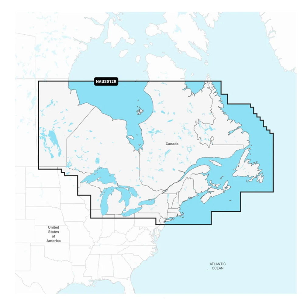 Navionics NAUS012R - Canada, East  Great Lakes - Navionics+ [010-C1466-30] - POSEIDON ELECTRONICS