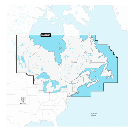 Navionics NAUS012R - Canada, East  Great Lakes - Navionics+ [010-C1466-30] - POSEIDON ELECTRONICS