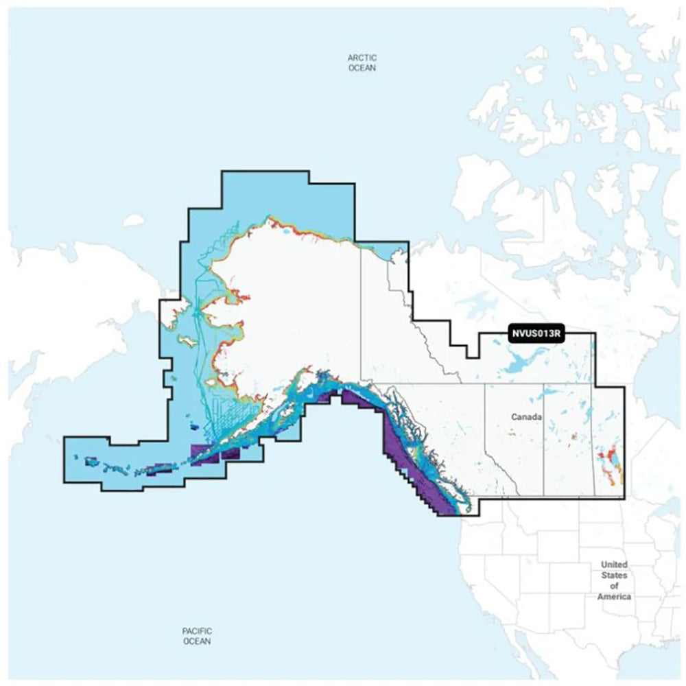 Garmin Navionics Vision+ NVUS013R Canada, West  Alaska [010-C1485-00] - POSEIDON ELECTRONICS