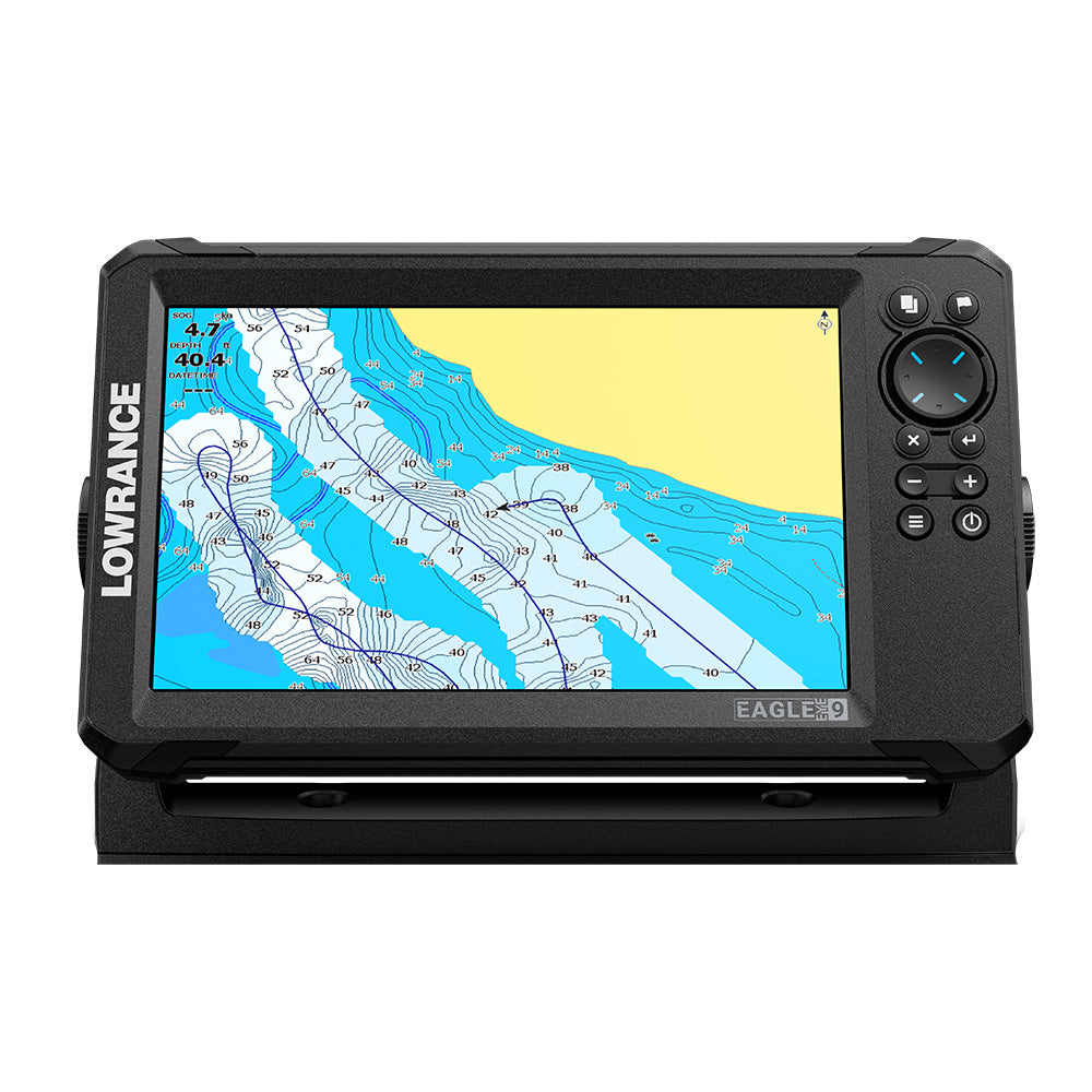Lowrance Eagle Eye 9 Live w/T/M Transducer  C-MAP DISCOVER Chart [000-16232-001] - POSEIDON ELECTRONICS