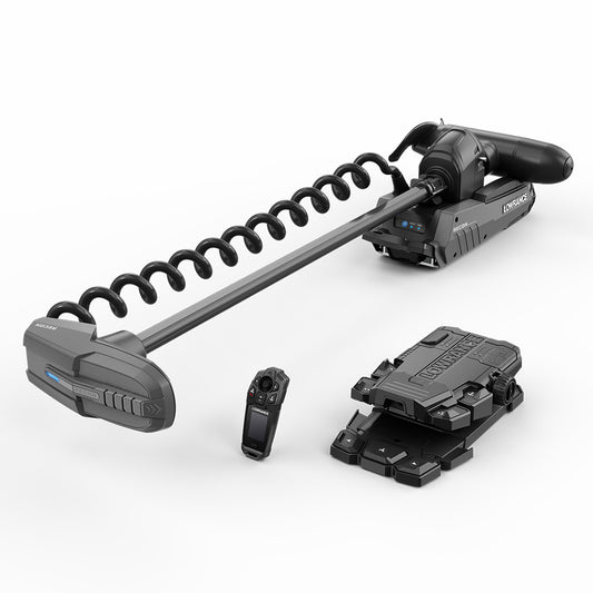 Lowrance Recon FW 54" Trolling Motor - Includes Freesteer Joystick Remote, Wireless Foot Pedal  HDI Nosecone [000-16173-001] - POSEIDON ELECTRONICS