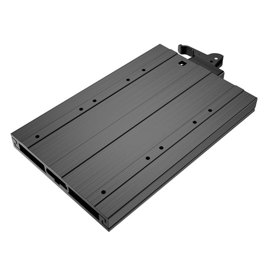 Lowrance Recon Quick Release Bracket - Aluminum - Black [000-16422-001] - POSEIDON ELECTRONICS