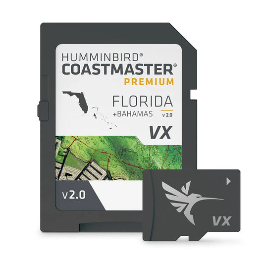 Humminbird CoastMaster Premium Edition - Florida - Version 2 [602014-2] - POSEIDON ELECTRONICS