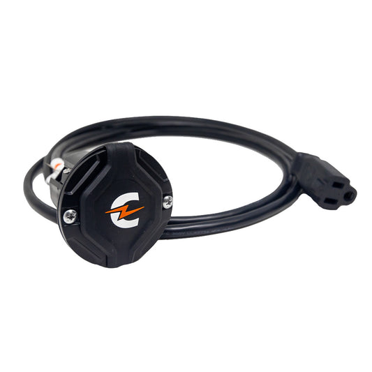 Power-Pole Charge Plug Port w/6 ft. AC Extension [CH-AC-EXT-6] - POSEIDON ELECTRONICS