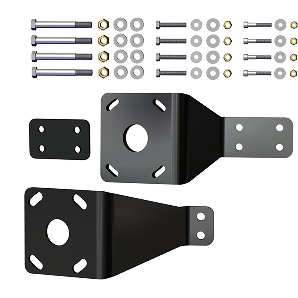 Power-Pole Transom Braced Kit - Universal [PKB-T-4-0-U-BK] - POSEIDON ELECTRONICS