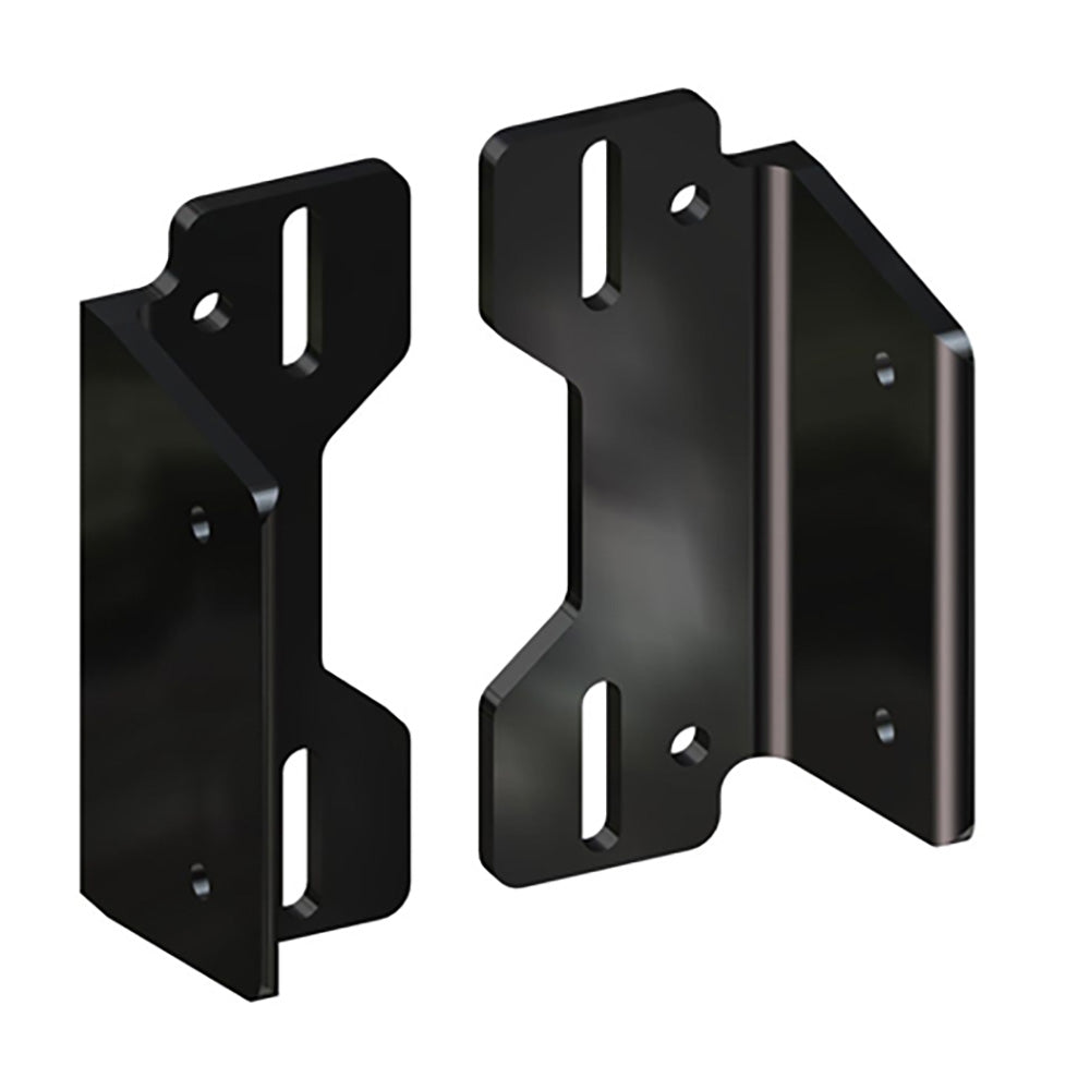 Power-Pole Dual Side-Mount Adapters f/All Outboards - Black [PKD-MTOS-PLT-BK] - POSEIDON ELECTRONICS