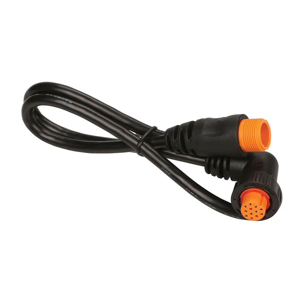 Garmin Transducer Right Angle Adapter Cable (12-pin) [010-12098-10] - POSEIDON ELECTRONICS