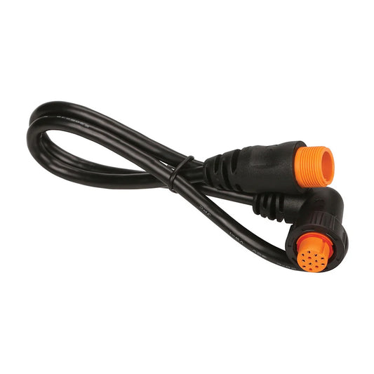 Garmin Transducer Right Angle Adapter Cable (12-pin) [010-12098-10] - POSEIDON ELECTRONICS