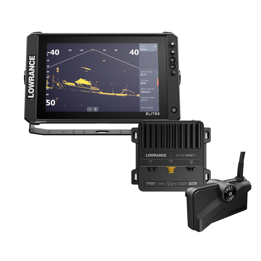 Lowrance Elite FS 12 - No Transducer  ActiveTarget 2 Bundle [000-16498-001]