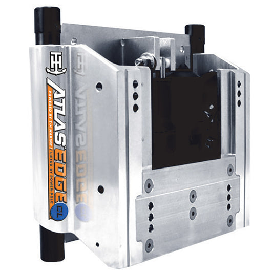 T-H Marine ATLAS EDGE 8" Set Back Hydraulic Jack Plate - Classic - Silver [AHJE-8V-DP]