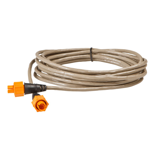 Lowrance 15' Ethernet Cable ETHEXT-15YL [127-29] - POSEIDON ELECTRONICS