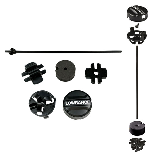Lowrance Kayak Scupper Transducer Mount [000-10606-001] - POSEIDON ELECTRONICS