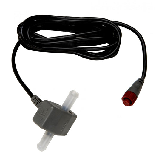 Lowrance Fuel Flow Sensor w/10' Cable & T-Connector [000-11517-001] - POSEIDON ELECTRONICS
