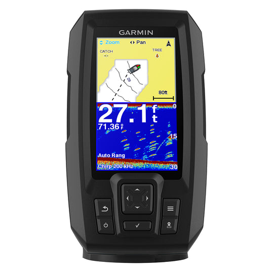 Garmin STRIKER Plus 4 US w/Dual Beam TM Transducer [010-01870-00] - POSEIDON ELECTRONICS