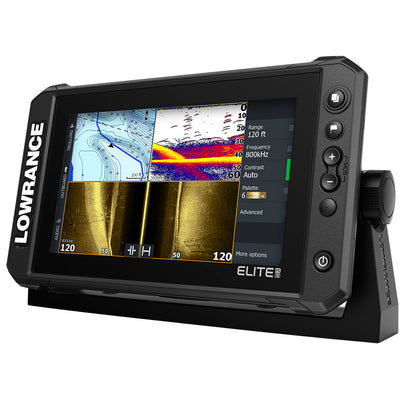 Lowrance Elite FS 9 Chartplotter/Fishfinder w/Active Imaging 3-in-1 Transom Mount Transducer [000-15692-001] - POSEIDON ELECTRONICS