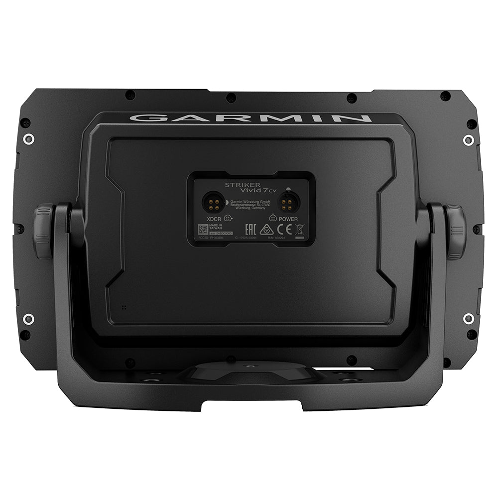 Garmin STRIKER Vivid 7cv Fishfinder w/GT20-TM [010-02552-00] - POSEIDON ELECTRONICS
