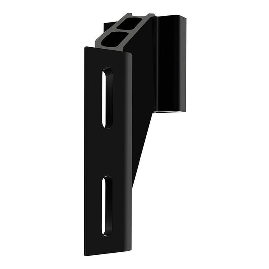 Minn Kota Raptor Jack Plate Adapter Bracket - Port - 8" Setback - 6" Rise - Black [1810385] - POSEIDON ELECTRONICS