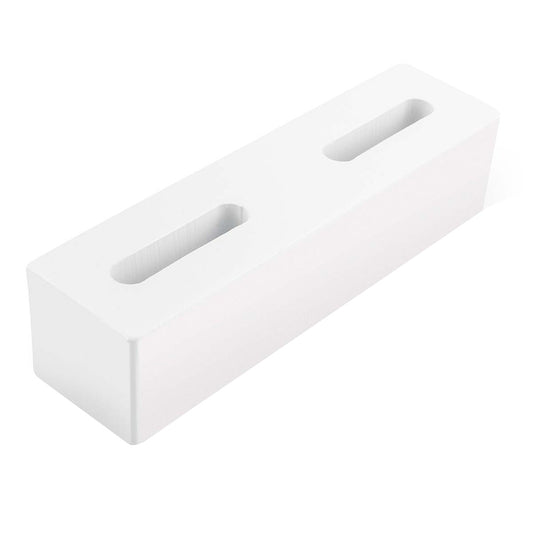 Minn Kota Raptor Adapter Bracket 2" Spacer - White [1810357] - POSEIDON ELECTRONICS