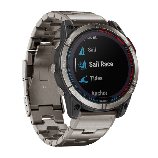 Garmin quatix 7 - Solar Edition Marine GPS Smartwatch w/Solar Charging [010-02541-60] - POSEIDON ELECTRONICS