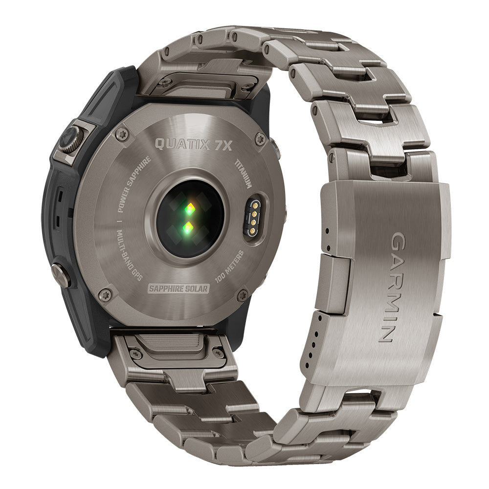 Garmin quatix 7 - Solar Edition Marine GPS Smartwatch w/Solar Charging [010-02541-60] - POSEIDON ELECTRONICS