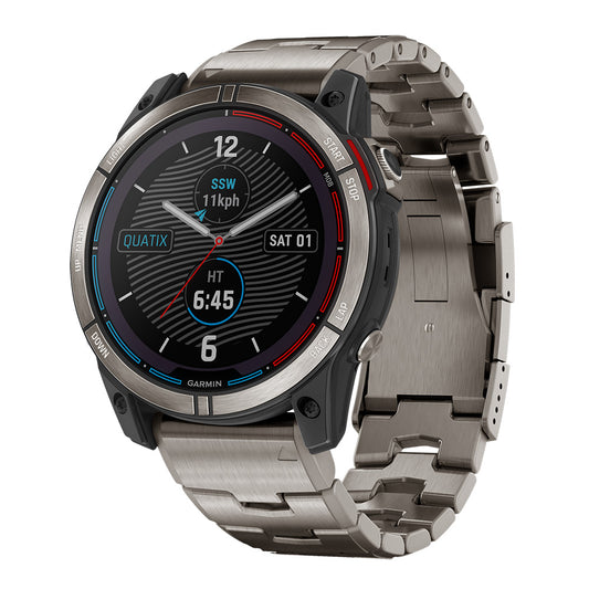Garmin quatix 7 - Solar Edition Marine GPS Smartwatch w/Solar Charging [010-02541-60] - POSEIDON ELECTRONICS