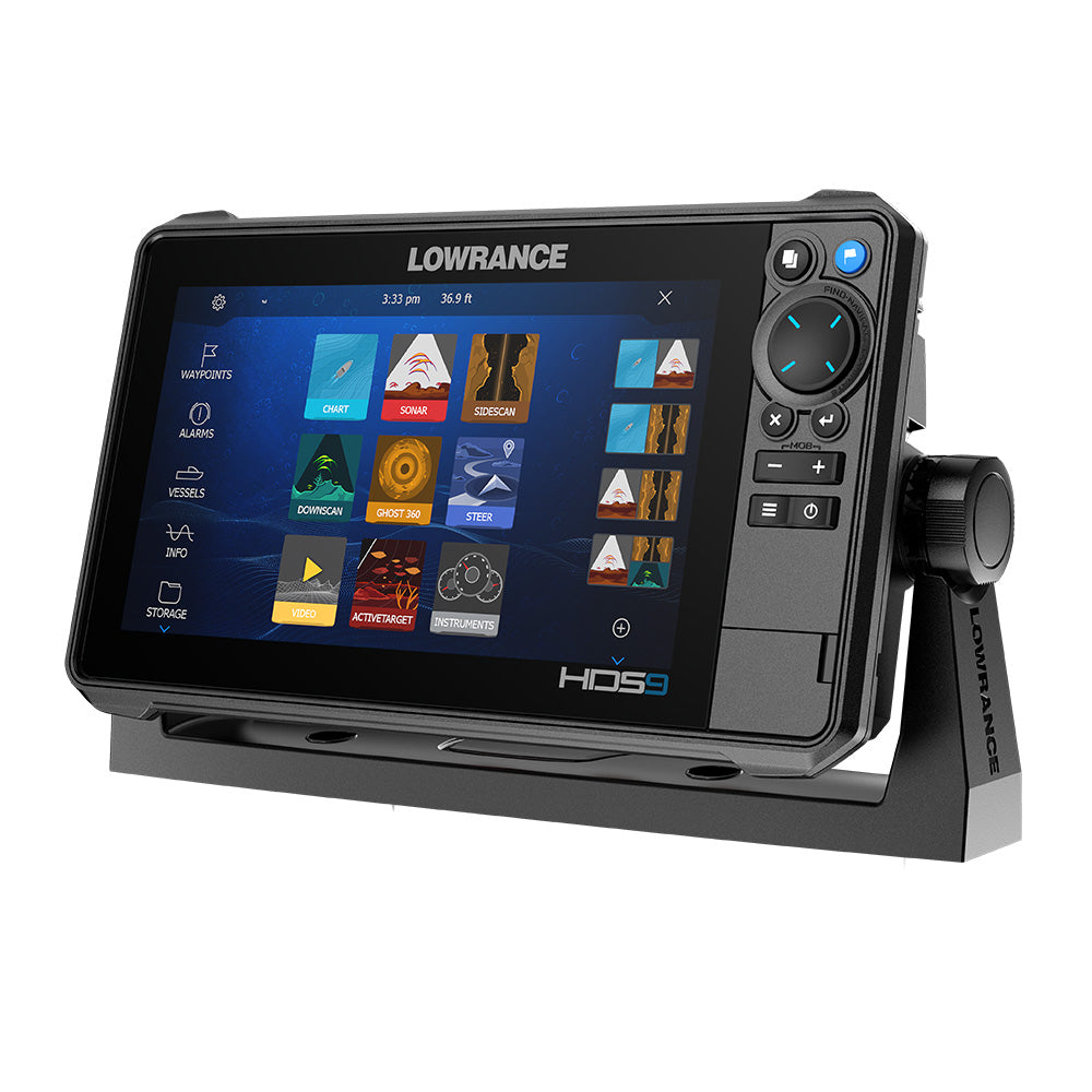 Lowrance HDS PRO 9 - w/ Preloaded C-MAP DISCOVER OnBoard - No Transducer [000-15996-001] - POSEIDON ELECTRONICS