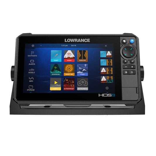 Lowrance HDS PRO 9 - w/ Preloaded C-MAP DISCOVER OnBoard - No Transducer [000-15996-001] - POSEIDON ELECTRONICS