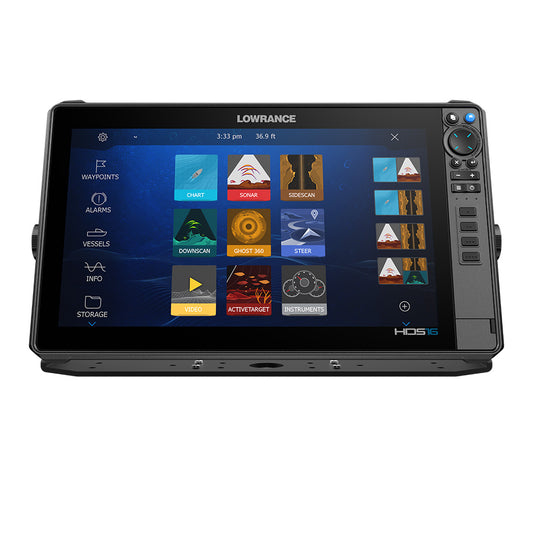Lowrance HDS PRO 16 - w/ Preloaded C-MAP DISCOVER OnBoard - No Transducer [000-16005-001] - POSEIDON ELECTRONICS