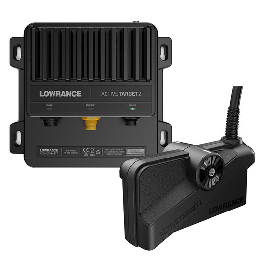 Lowrance ActiveTarget 2 Live Sonar w/Transducer (Module + XDCR+ Mounts) [000-15959-001] - POSEIDON ELECTRONICS