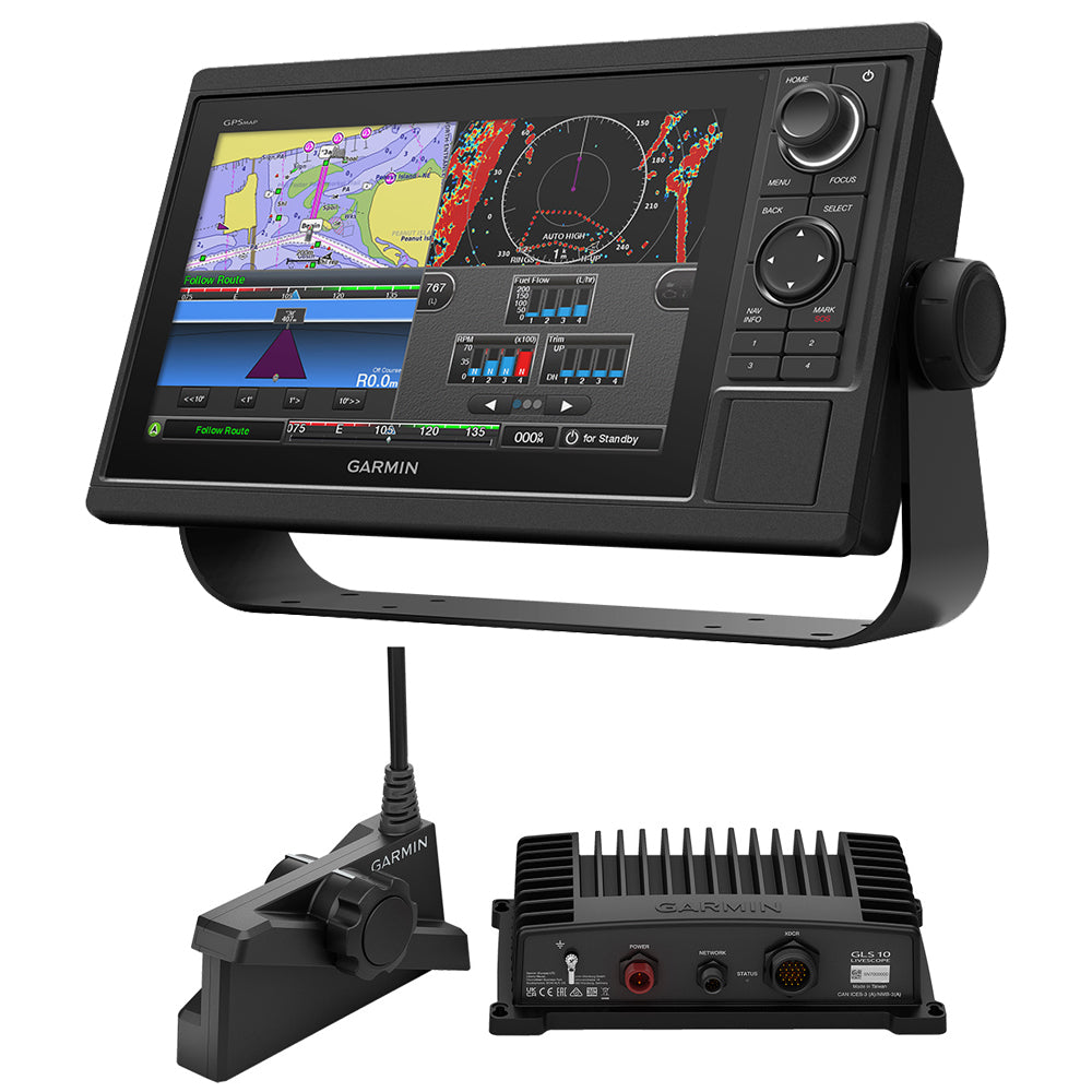 Garmin GPSMAP 1022 LiveScope Plus Bundle w/LVS34 Transducer [010-01740-00/LVS34] - POSEIDON ELECTRONICS