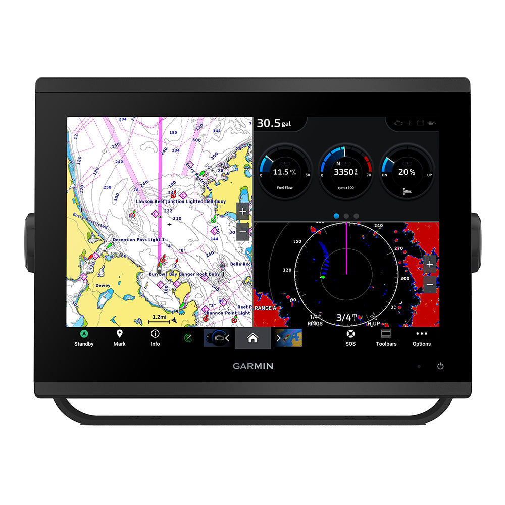 Garmin GPSMAP 1243 Chartplotter GN+ [010-02367-60] - POSEIDON ELECTRONICS