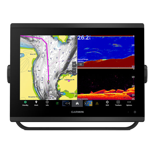 Garmin GPSMAP 1243xsv Combo GPS/Fishfinder GN+ [010-02367-61] - POSEIDON ELECTRONICS