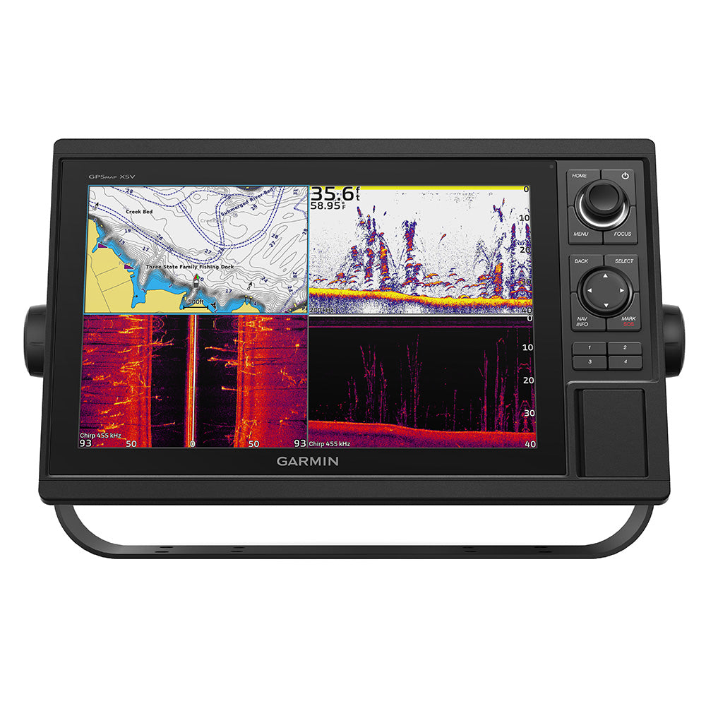 Garmin GPSMAP 1242xsv Combo GPS/Fishfinder GN+ w/GT52-TM [010-01741-60] - POSEIDON ELECTRONICS