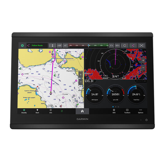 Garmin GPSMAP 8616 Chartplotter GN+ [010-02093-50] - POSEIDON ELECTRONICS