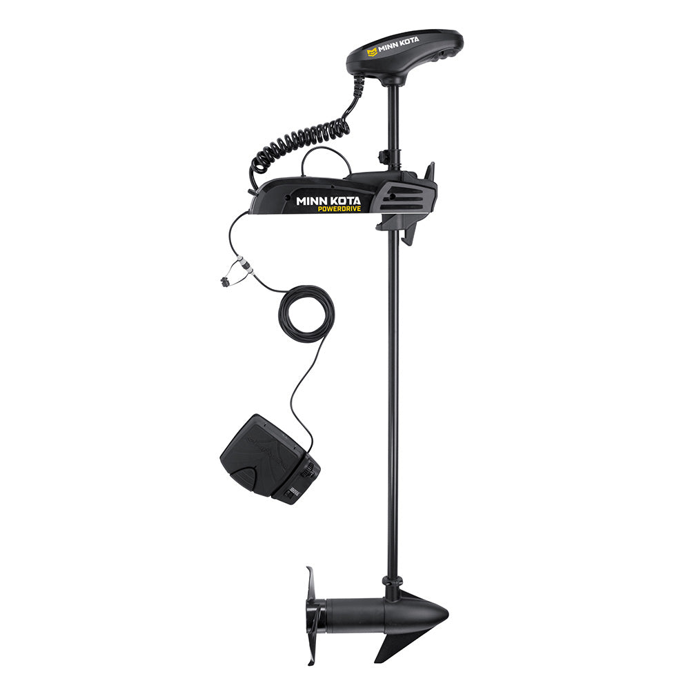 Minn Kota PowerDrive 70 Trolling Motor w/Foot Pedal - Dual Spectrum CHIRP - 24V - 70LB - 60" [1358470] - POSEIDON ELECTRONICS