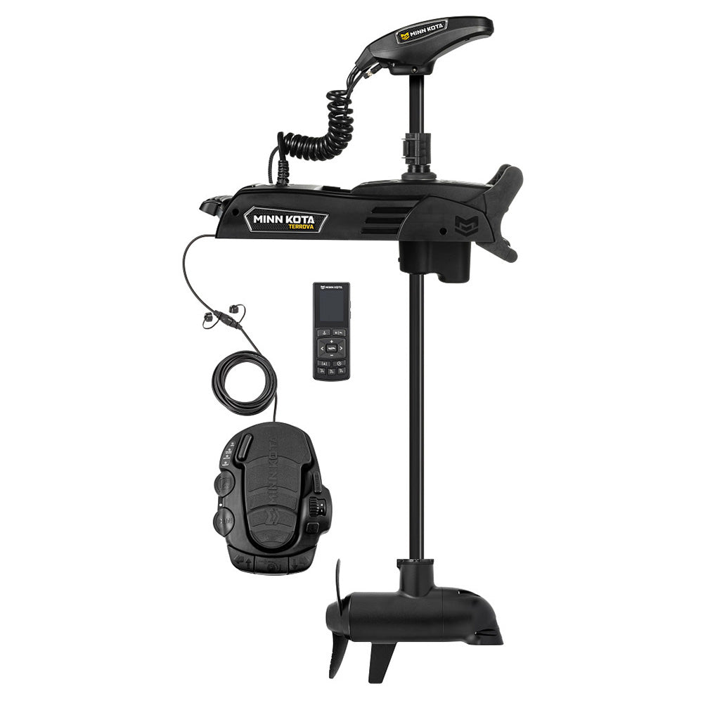 Minn Kota Terrova QUEST 90/115 Trolling Motor w/Wireless Remote - Dual Spectrum CHIRP - 24/36V - 90/115LBS - 45" [1358200] - POSEIDON ELECTRONICS