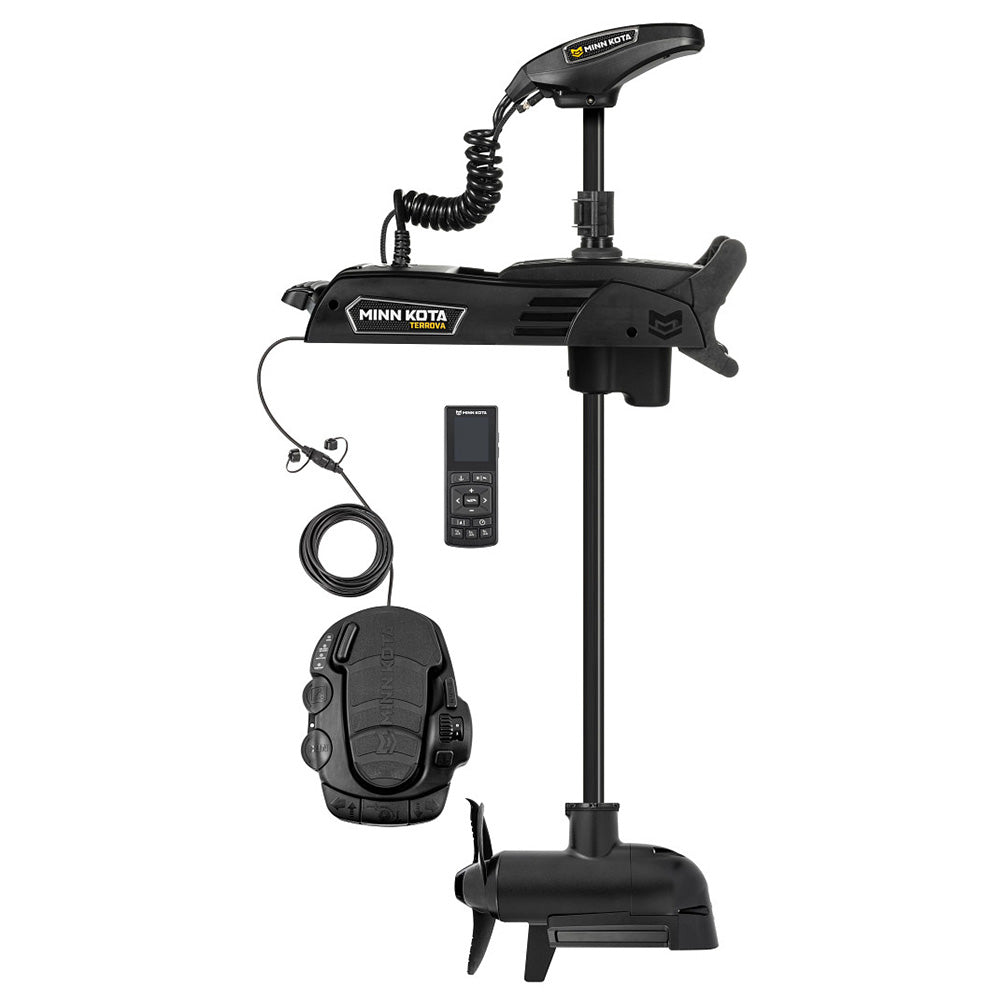 Minn Kota Terrova QUEST 90/115 Trolling Motor w/Wireless Remote - MEGA Down/Side Imaging - 24/36V - 90/115LBS - 45" [1358210] - POSEIDON ELECTRONICS