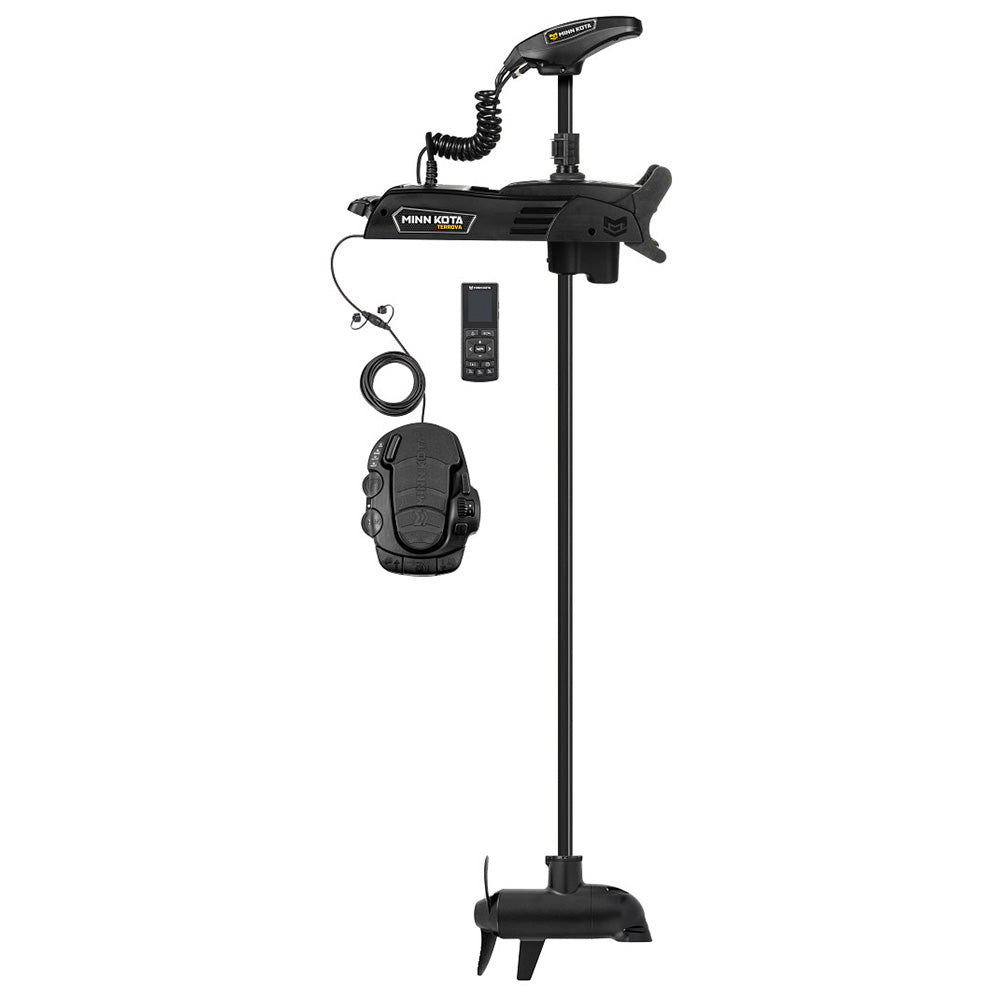 Minn Kota Terrova QUEST 90/115 Trolling Motor w/Wireless Remote - Dual Spectrum CHIRP - 24/36V - 90/115LBS - 72" [1358202] - POSEIDON ELECTRONICS