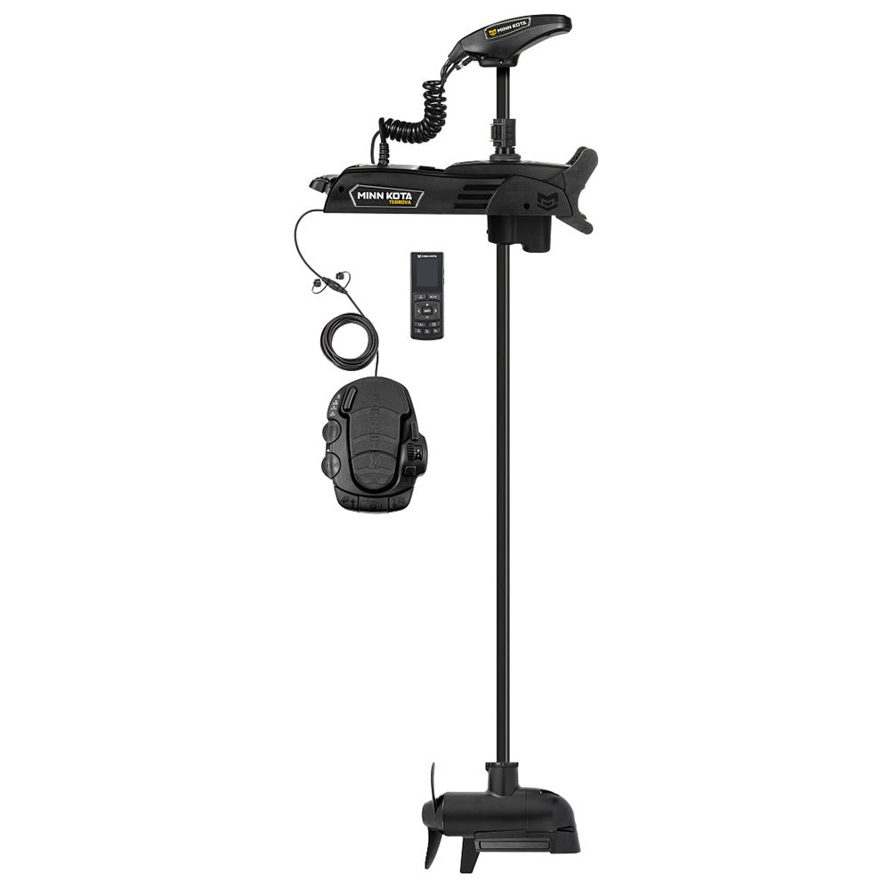 Minn Kota Terrova QUEST 90/115 Trolling Motor w/Wireless Remote - MEGA Down/Side Imaging - 24/36V - 90/115LBS - 72" [1358212] - POSEIDON ELECTRONICS