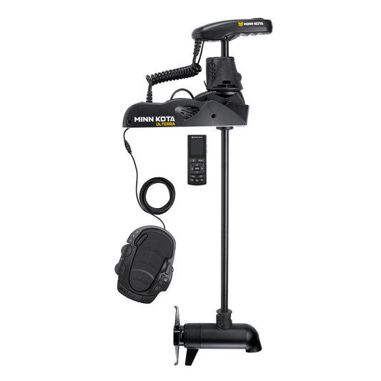 Minn Kota Ulterra 112 Trolling Motor w/Wireless Remote - Dual Spectrum CHIRP - 36V - 112LB - 60" [1358945] - POSEIDON ELECTRONICS