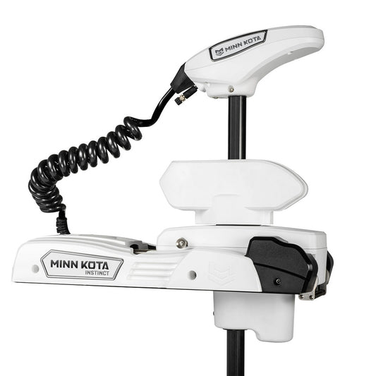 Minn Kota Riptide Instinct QUEST 90/115 Trolling Motor w/Wireless Remote - 24/36V - 90/115LBS - 100" -White [1358563] - POSEIDON ELECTRONICS