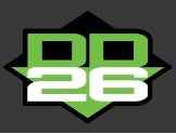 DD26 Fishing Carpet Decal 12" x 8"